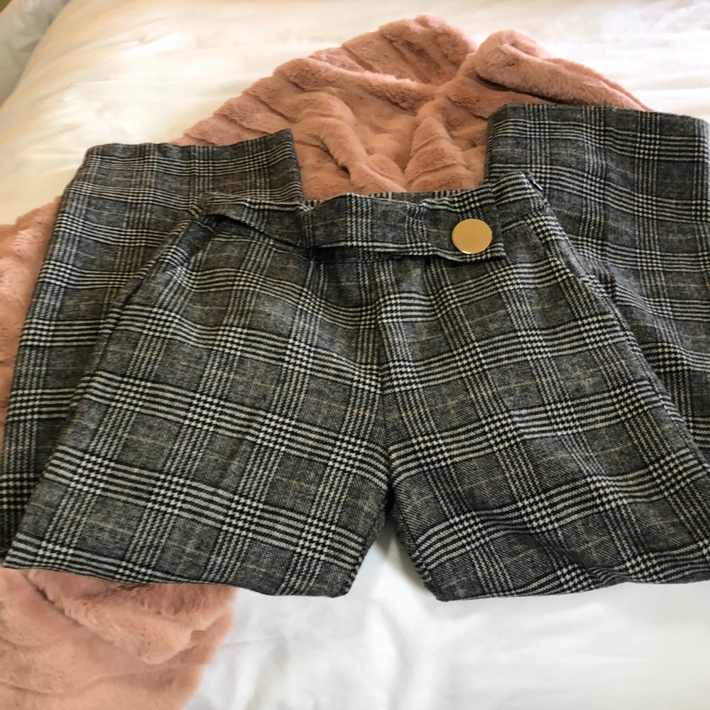 Zara High Waisted, Wide Leg Pants